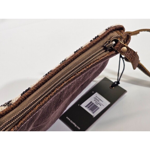 MW Myra Handbags Cat's Eye Small Bag Clutch Wristlet Pouch S-1301 Fur‎ Purse NEW - Picture 7 of 9